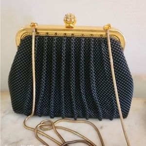 Lisette New York vintage beaded evening bag